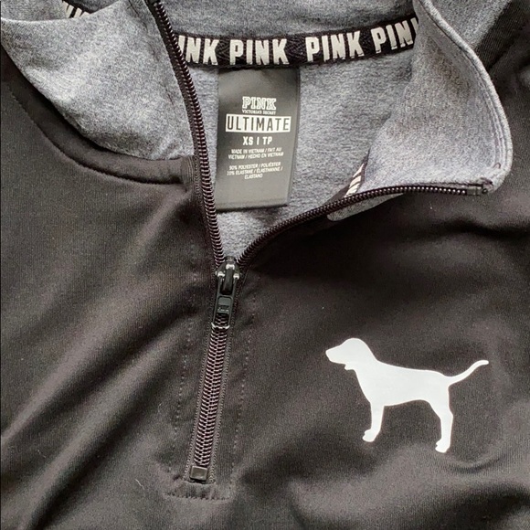 PINK XS Ultimate Quarter Zip - Picture 3 of 3